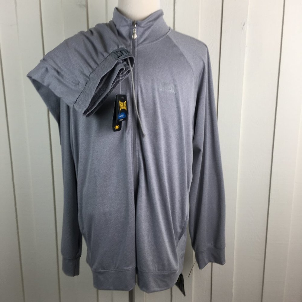 Everlast Everdri Tracksuit Set Heather Gray